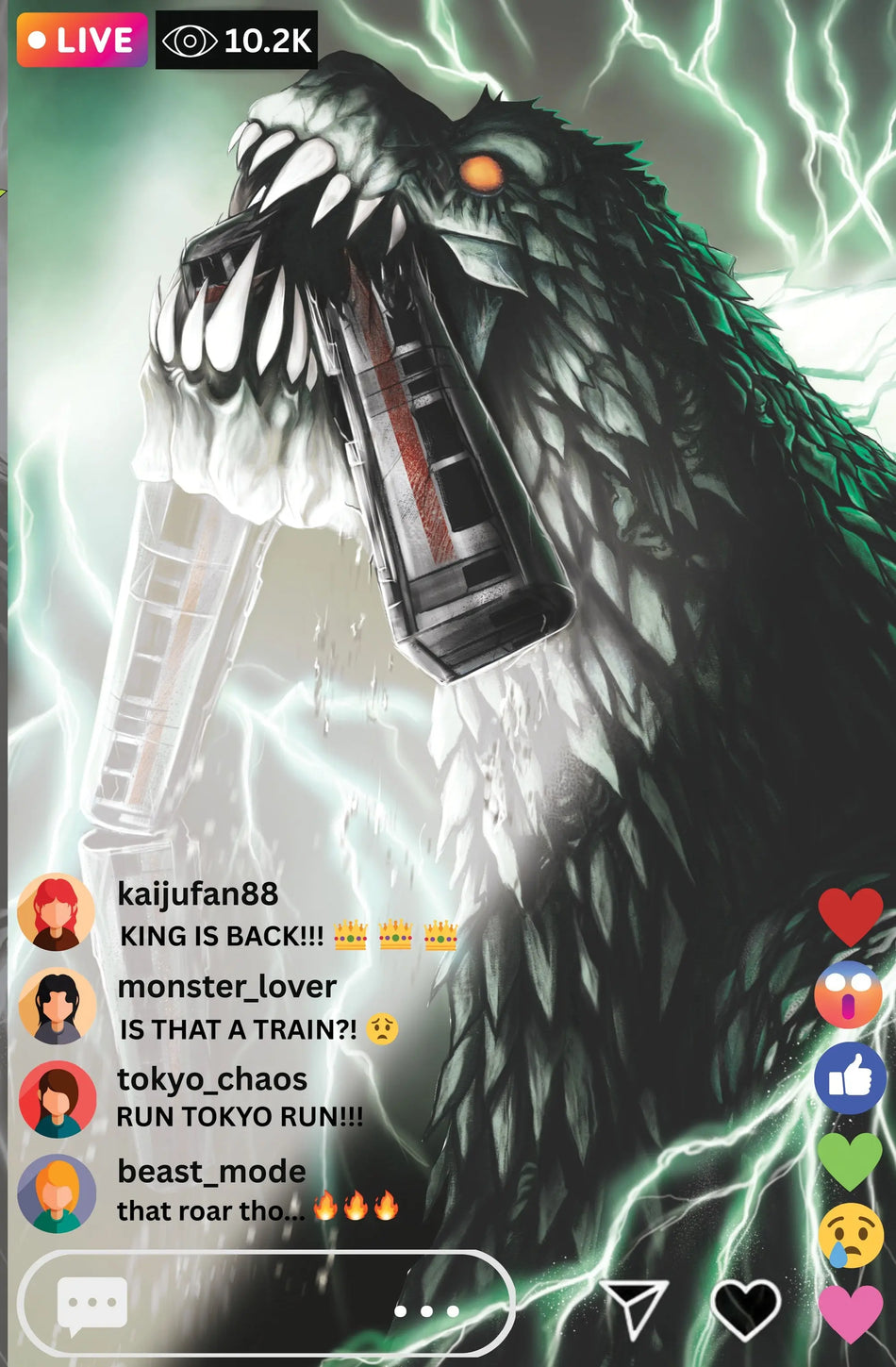 Horror of Godzilla #1 - ECC John Bruggman Exclusive Variant