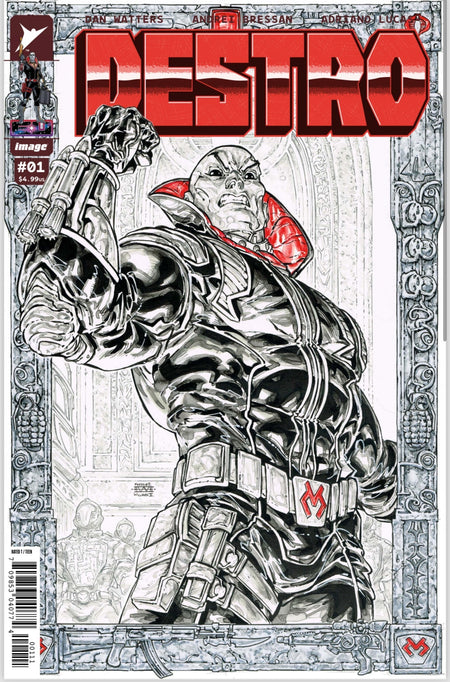 SCARLETT 1 AND DESTRO 1 (Energon universe) (2 BOOK BUNDLE) FREDDIE WILLIAMS Black Saber Comics Exclusive - East Coast Comics