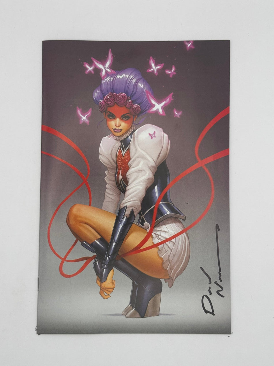 [SIGNED by David Nakayama] EXCALIBUR 21 UNKNOWN COMICS DAVID NAKAYAMA EXCLUSIVE VIRGIN VAR GALA (11/30/2022) - East Coast Comics