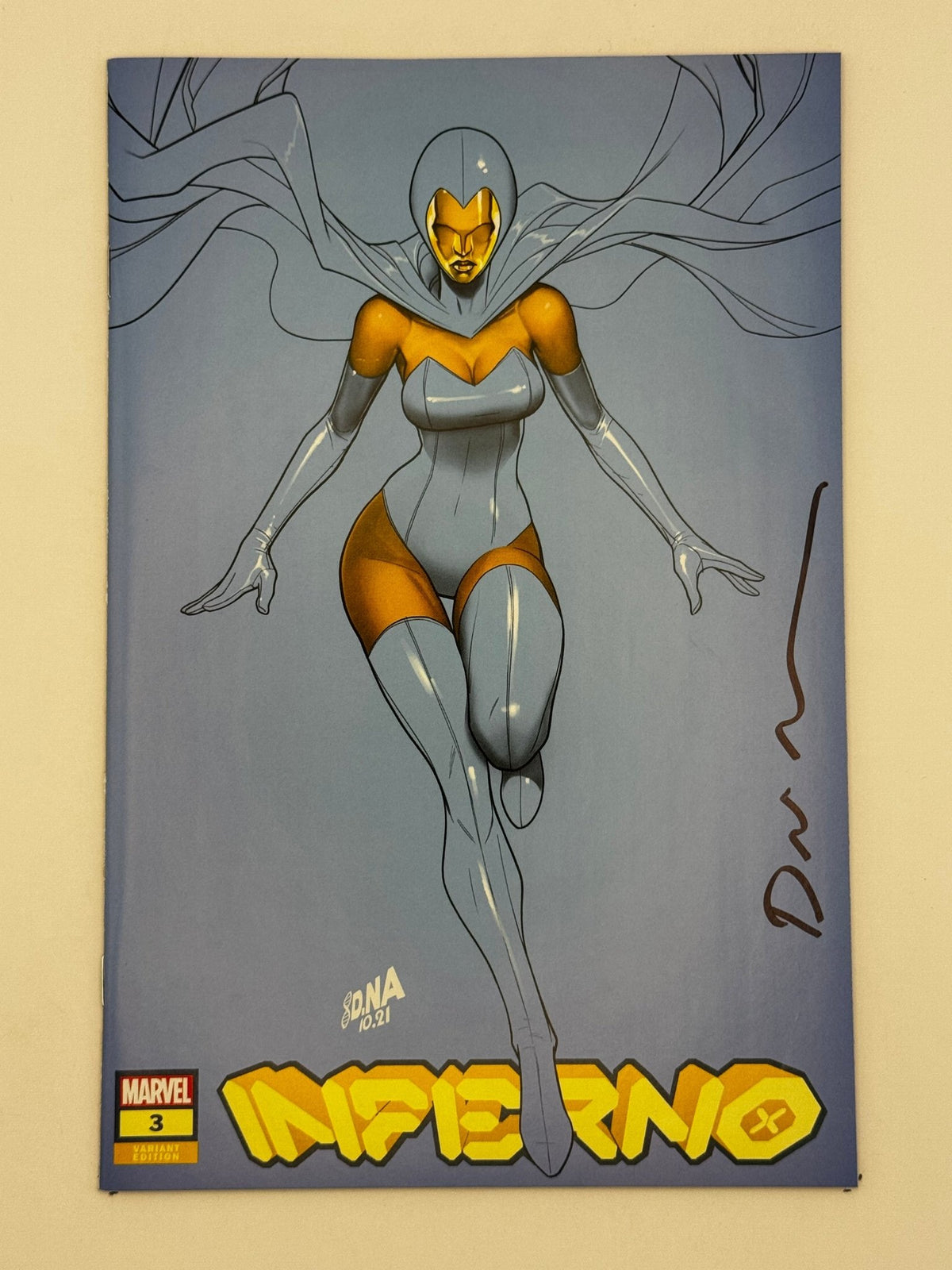 [Signed by David Nakayama] INFERNO 3 (OF 4) UNKNOWN COMICS DAVID NAKAYAMA EXCLUSIVE VAR - East Coast Comics