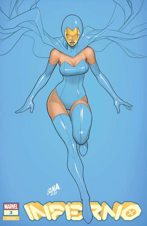 [Signed by David Nakayama] INFERNO 3 (OF 4) UNKNOWN COMICS DAVID NAKAYAMA EXCLUSIVE VAR - East Coast Comics