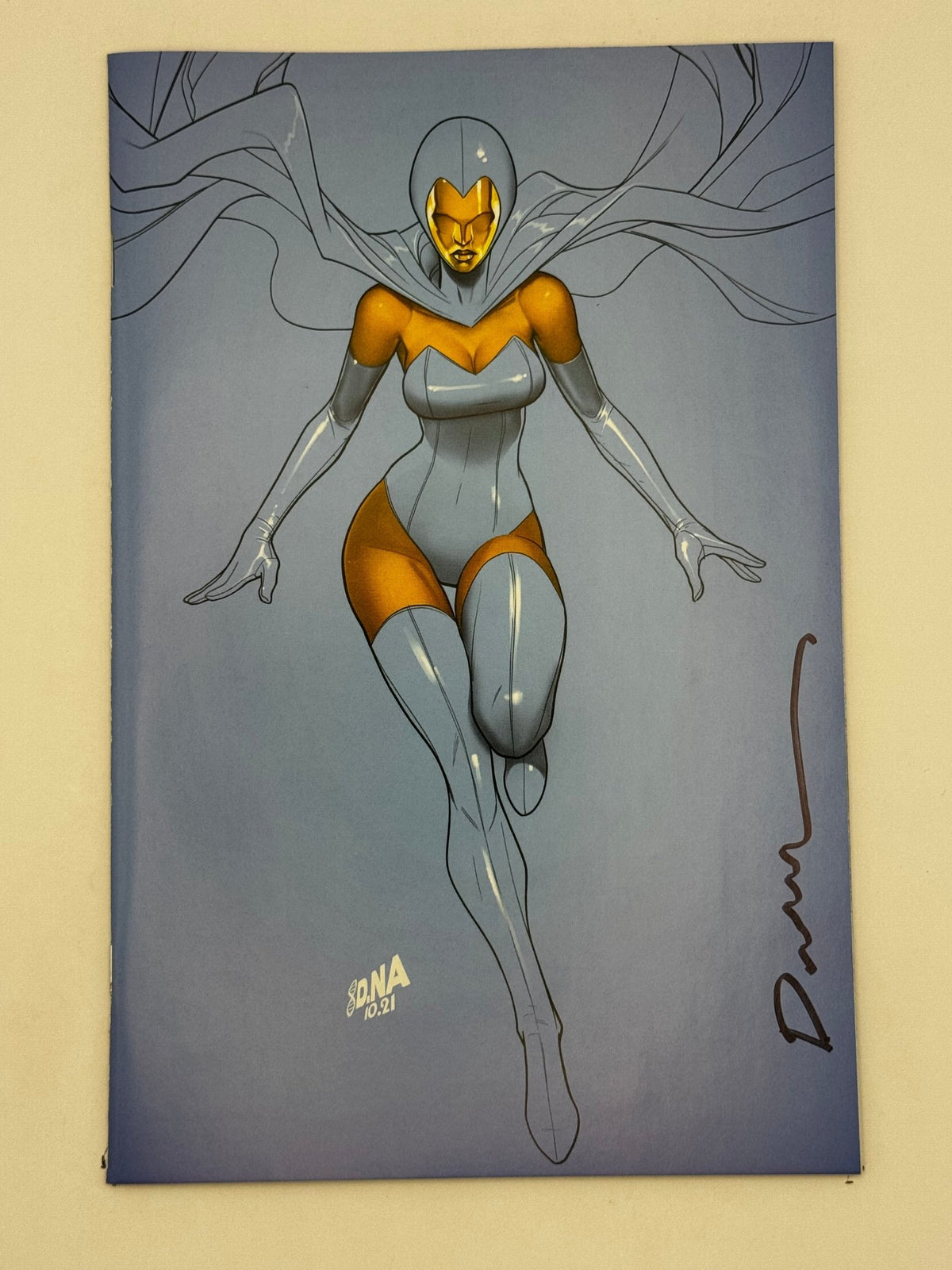 [Signed by David Nakayama] INFERNO 3 (OF 4) Virgin UNKNOWN COMICS DAVID NAKAYAMA EXCLUSIVE VIRGIN VAR - East Coast Comics