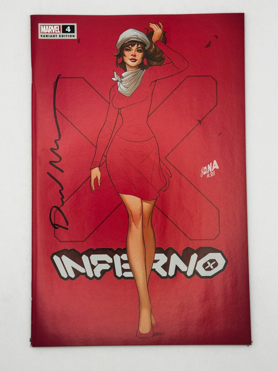 [Signed by David Nakayama] INFERNO 4 (OF 4) UNKNOWN COMICS DAVID NAKAYAMA EXCLUSIVE Var - East Coast Comics
