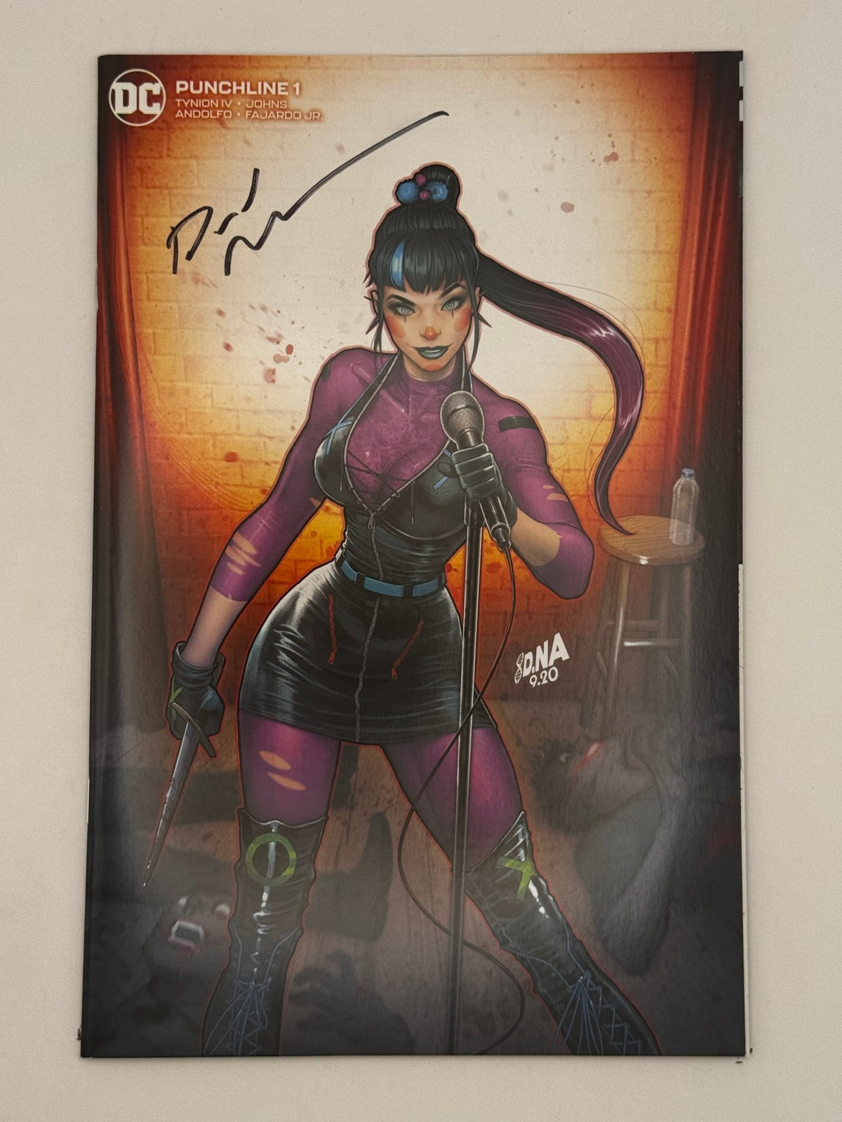 [Signed by David Nakayama] PUNCHLINE SPECIAL 1 (ONE SHOT) UNKNOWN COMICS DAVID NAKAYAMA EXCLUSIVE MINIMAL VAR (11/30/2022) - East Coast Comics