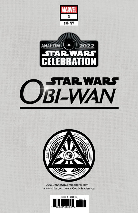 [Signed by David Nakayama] STAR WARS: OBI - WAN KENOBI 1 Virgin Con UNKNOWN COMICS DAVID NAKAYAMA EXCLUSIVE VAR - East Coast Comics