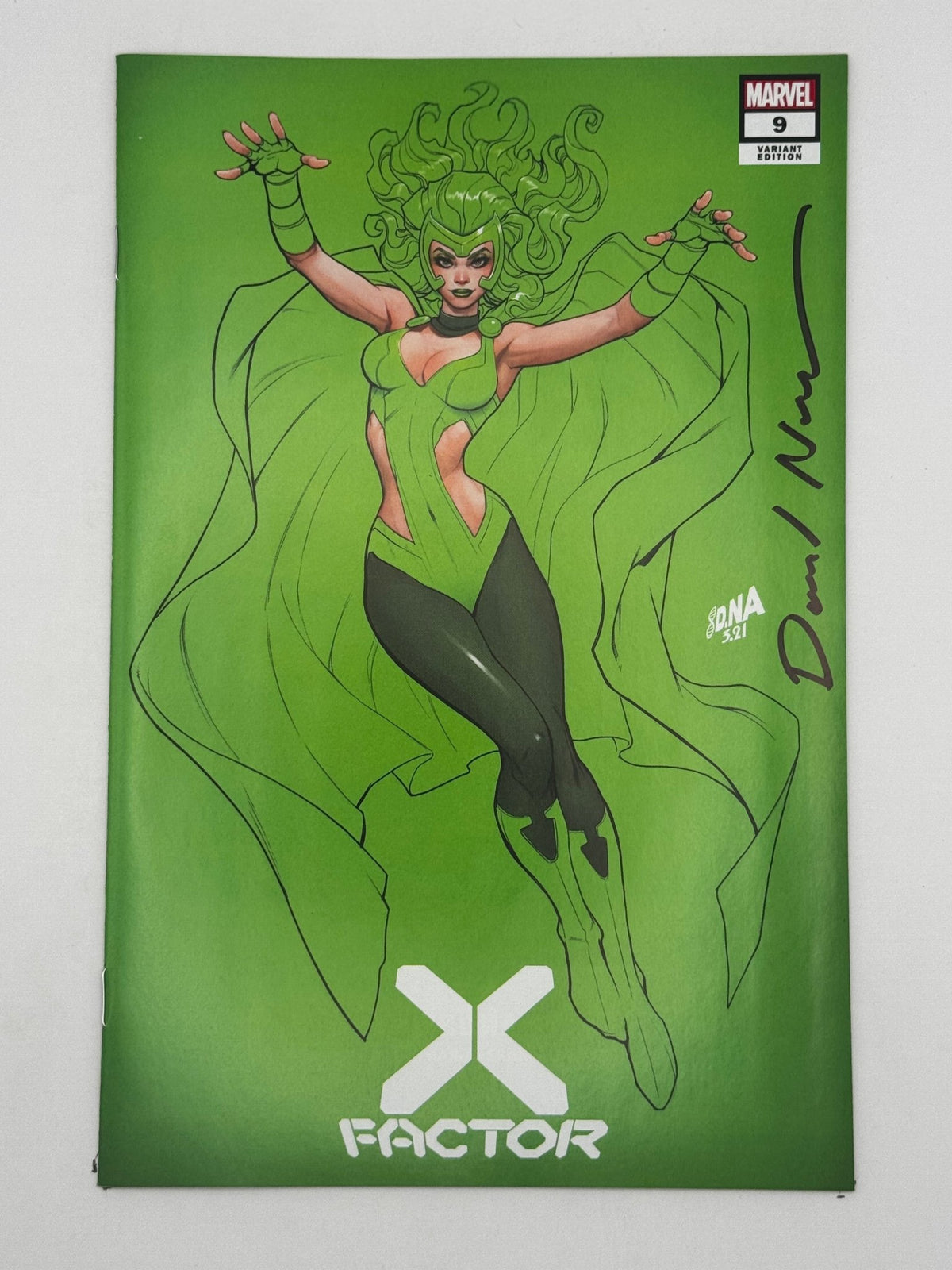[Signed by David Nakayama] X - FACTOR 9 UNKNOWN COMICS DAVID NAKAYAMA EXCLUSIVE VAR - East Coast Comics