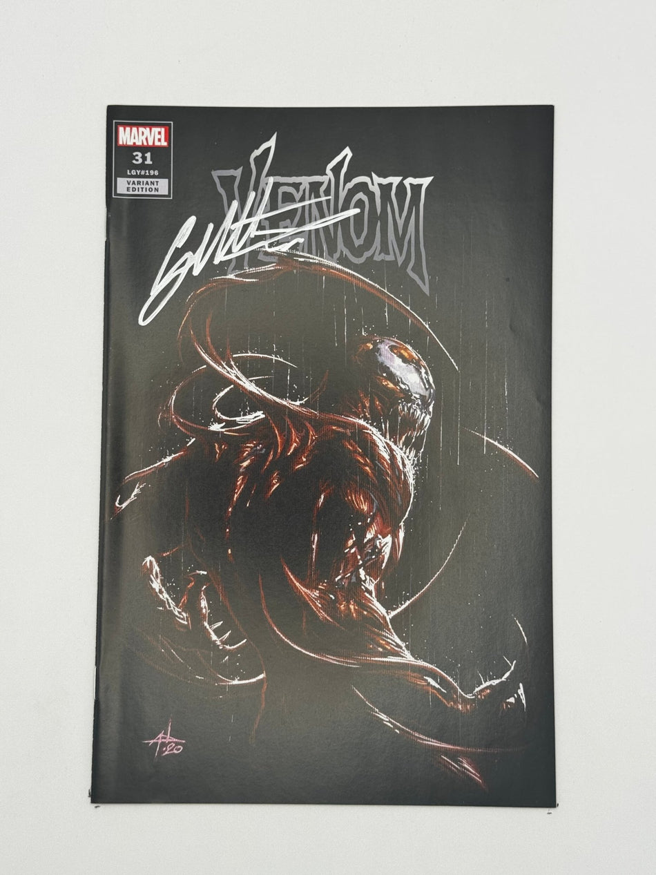[Signed by Gabriele Dell'Otto] Venom 31 Unknown Comics Gabriele Dell_Otto Exclusive Carnage Var Kib [INST] - East Coast Comics