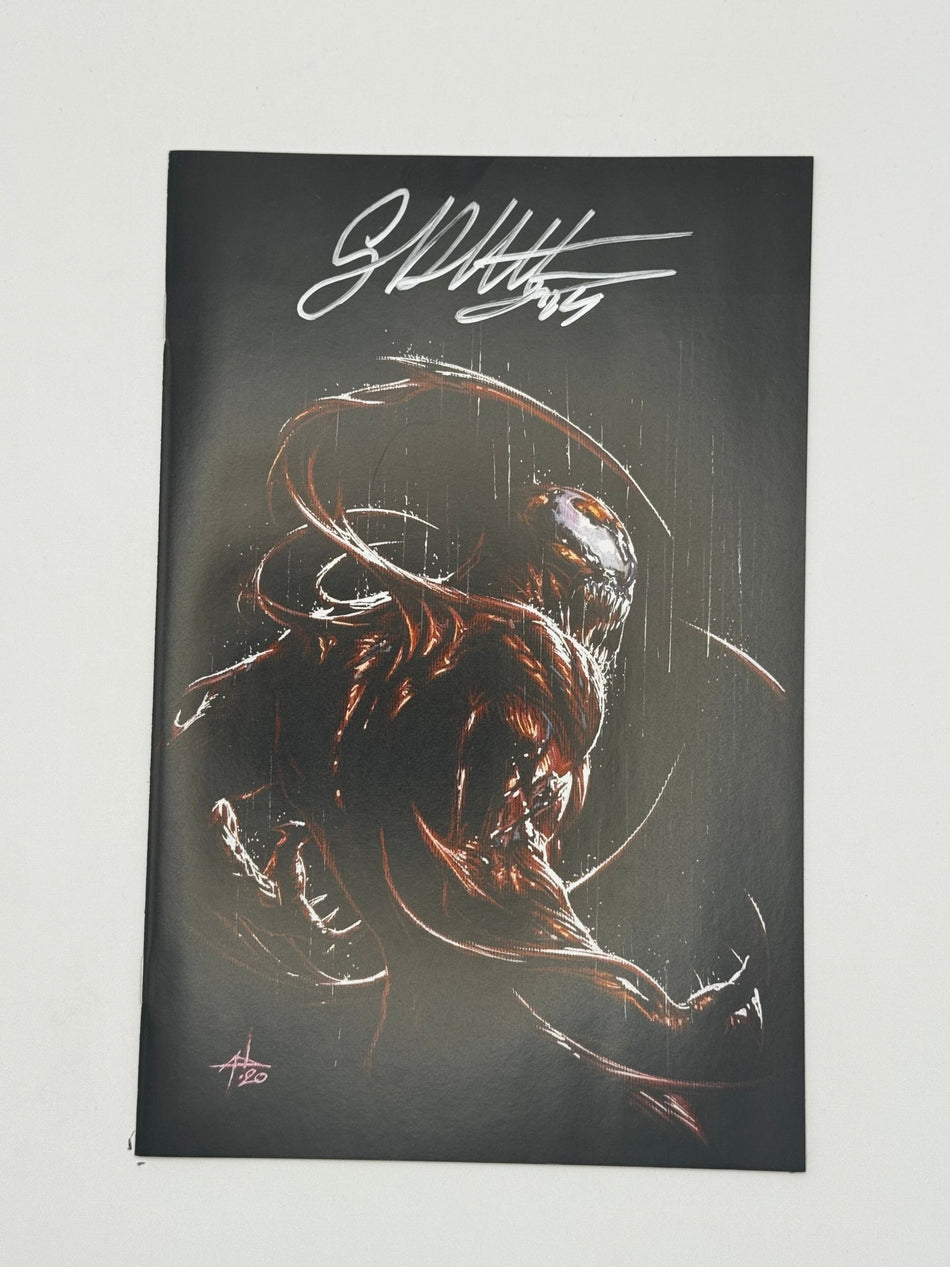 [Signed by Gabriele Dell'Otto] Venom 31 Unknown Comics Gabriele Dell_Otto Exclusive Carnage Var Kib [INST] - East Coast Comics