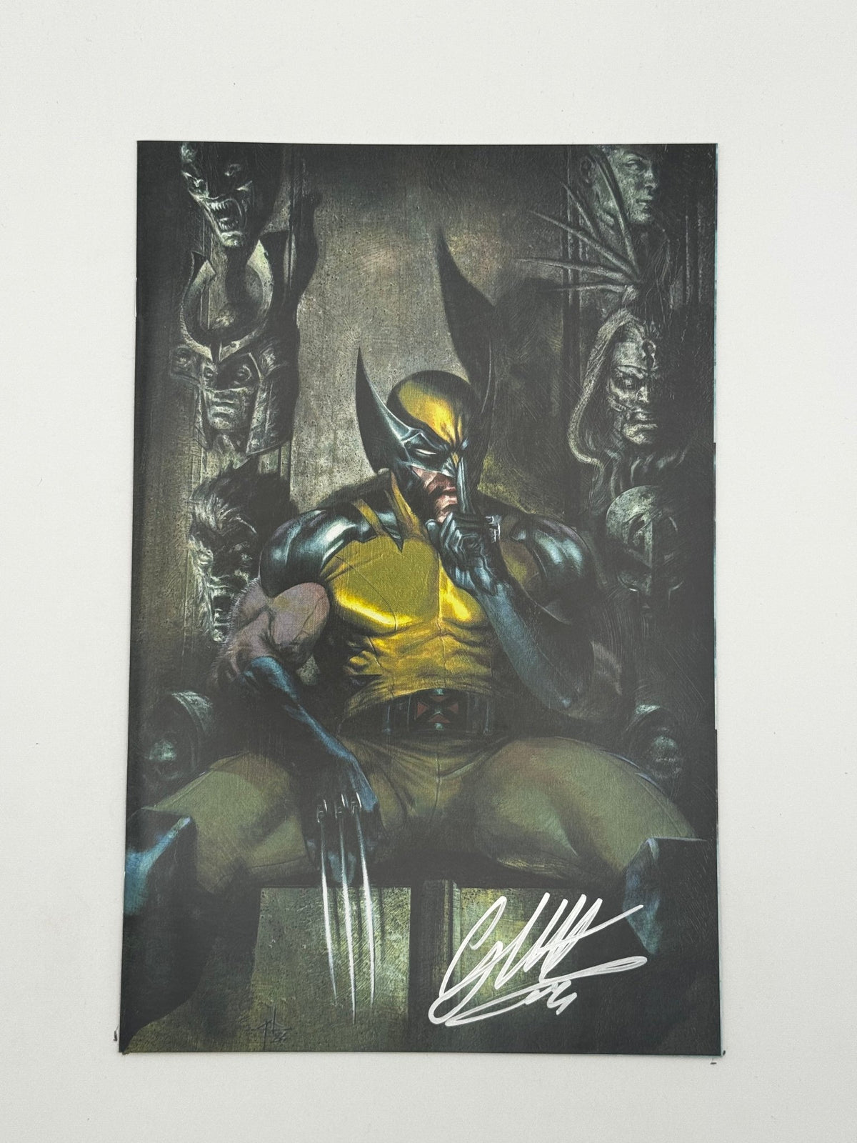 [Signed By Gabriele Dell'Otto] Wolverine 1 Virgin Unknown Comics Dell’Otto Exclusive Var [INST] - East Coast Comics