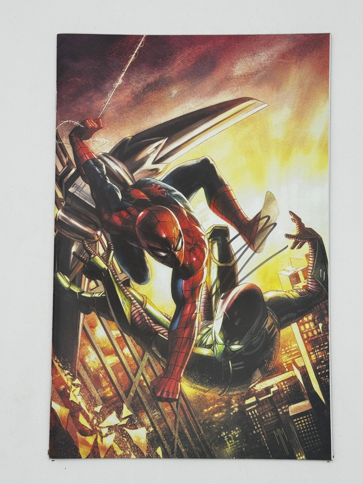 [Signed by Hickman] Ultimate Spider - Man 1 Virgin Unknown Comics Matrazzo Exclusive Var [INST] - East Coast Comics