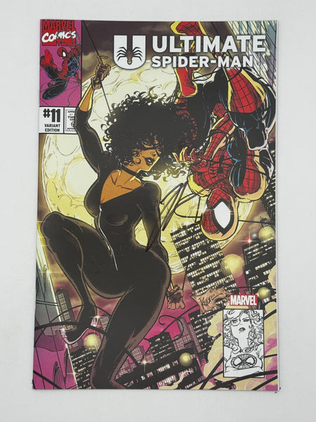 [Signed by Hickman] Ultimate Spider - Man 11 Unknown Comics Andrews Exclusive Var [INST] - East Coast Comics