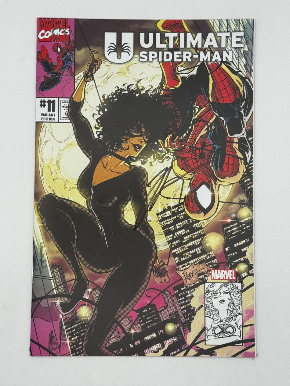 [Signed by Hickman] Ultimate Spider - Man 11 Unknown Comics Andrews Exclusive Var [INST] - East Coast Comics