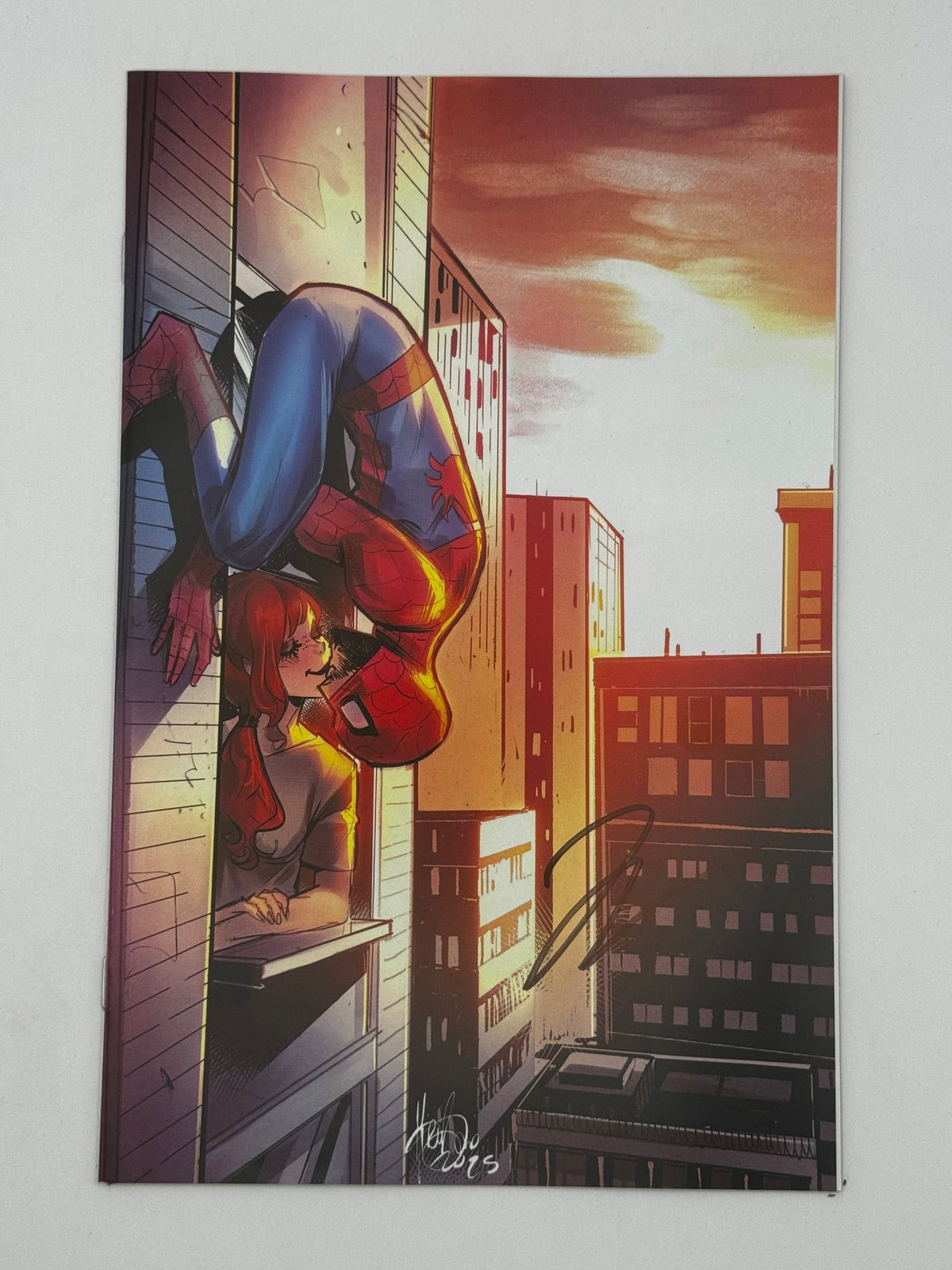 [Signed by Hickman] Ultimate Spider - Man 14 Virgin Unknown Comics Andolfo Exclusive Var [INST] - East Coast Comics