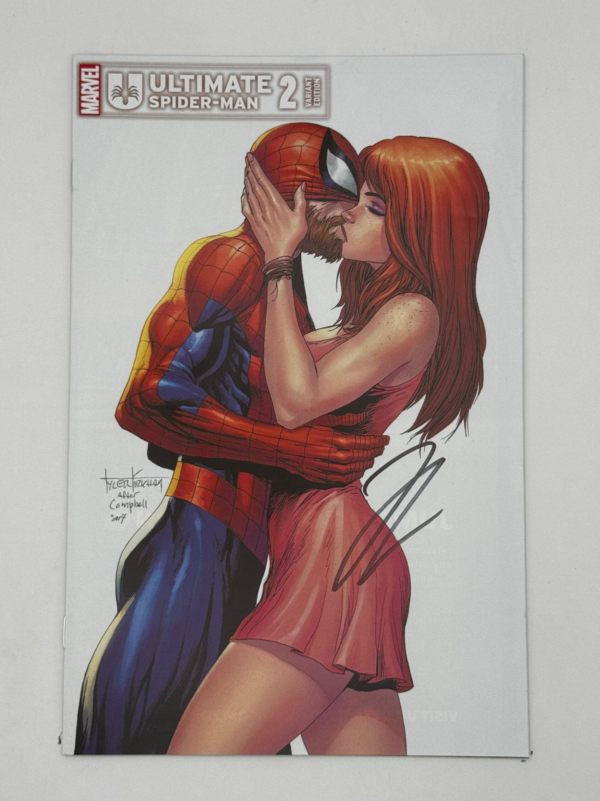[Signed by Hickman] Ultimate Spider - Man 2 4th PTG Unknown Comics Kirkham Exclusive Var [INST] - East Coast Comics