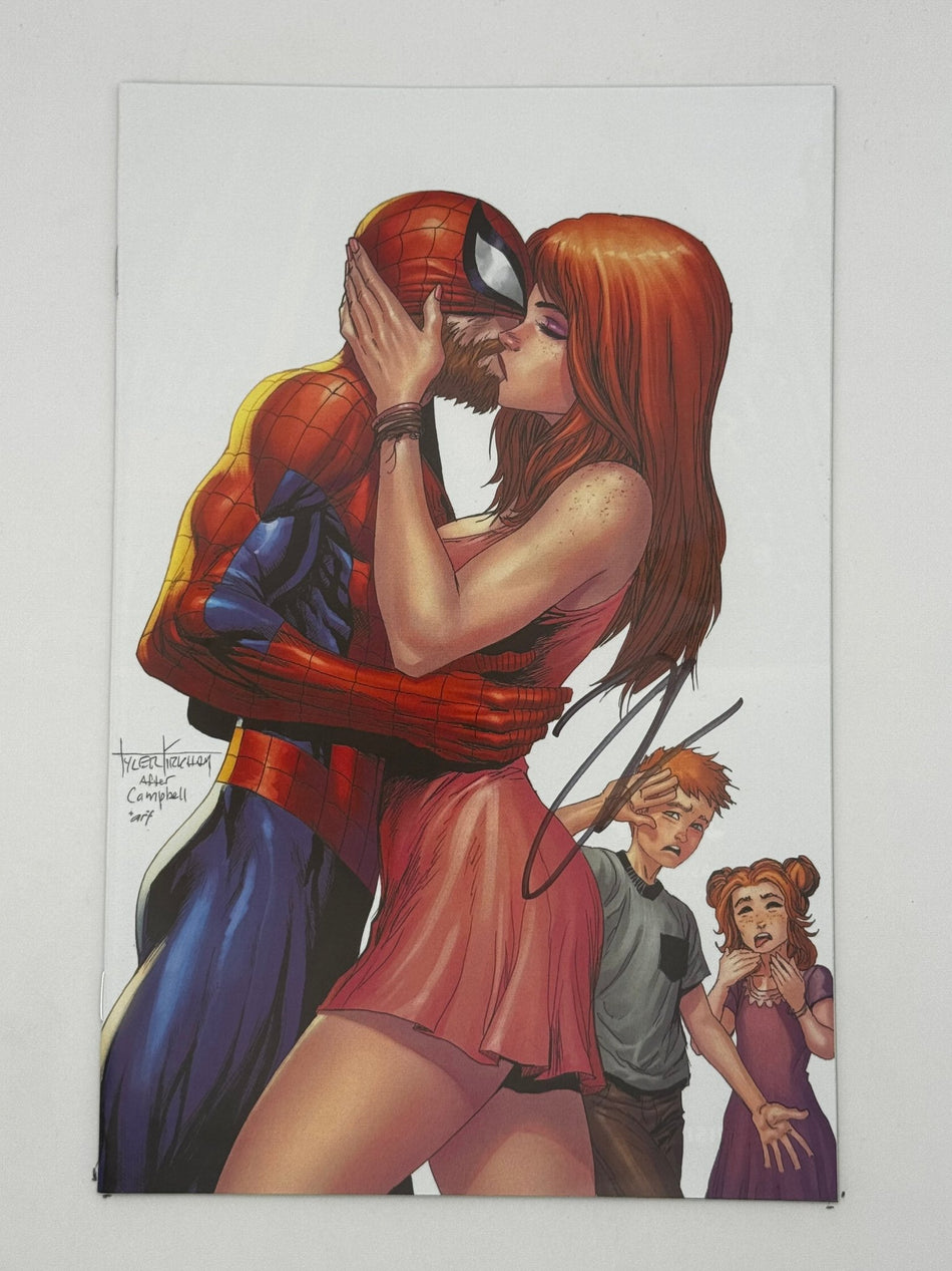 [Signed by Hickman] Ultimate Spider - Man 2 4th PTG Virgin Unknown Comics Kirkham Exclusive Var [INST] - East Coast Comics
