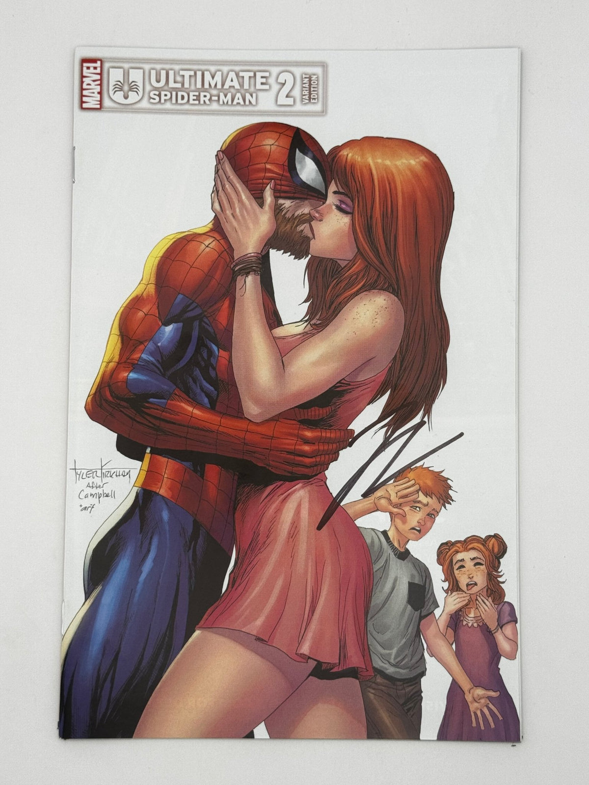 [Signed by Hickman] Ultimate Spider - Man 2 Unknown Comics Kirkham Exclusive Var [INST] - East Coast Comics