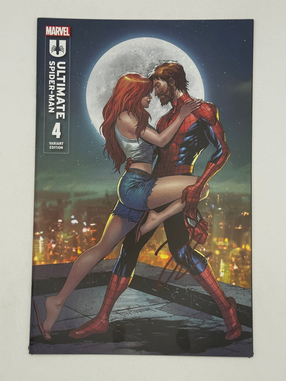 [Signed by Hickman] Ultimate Spider - Man 4 Unknown Comics Kirkham Exclusive Var [INST] - East Coast Comics