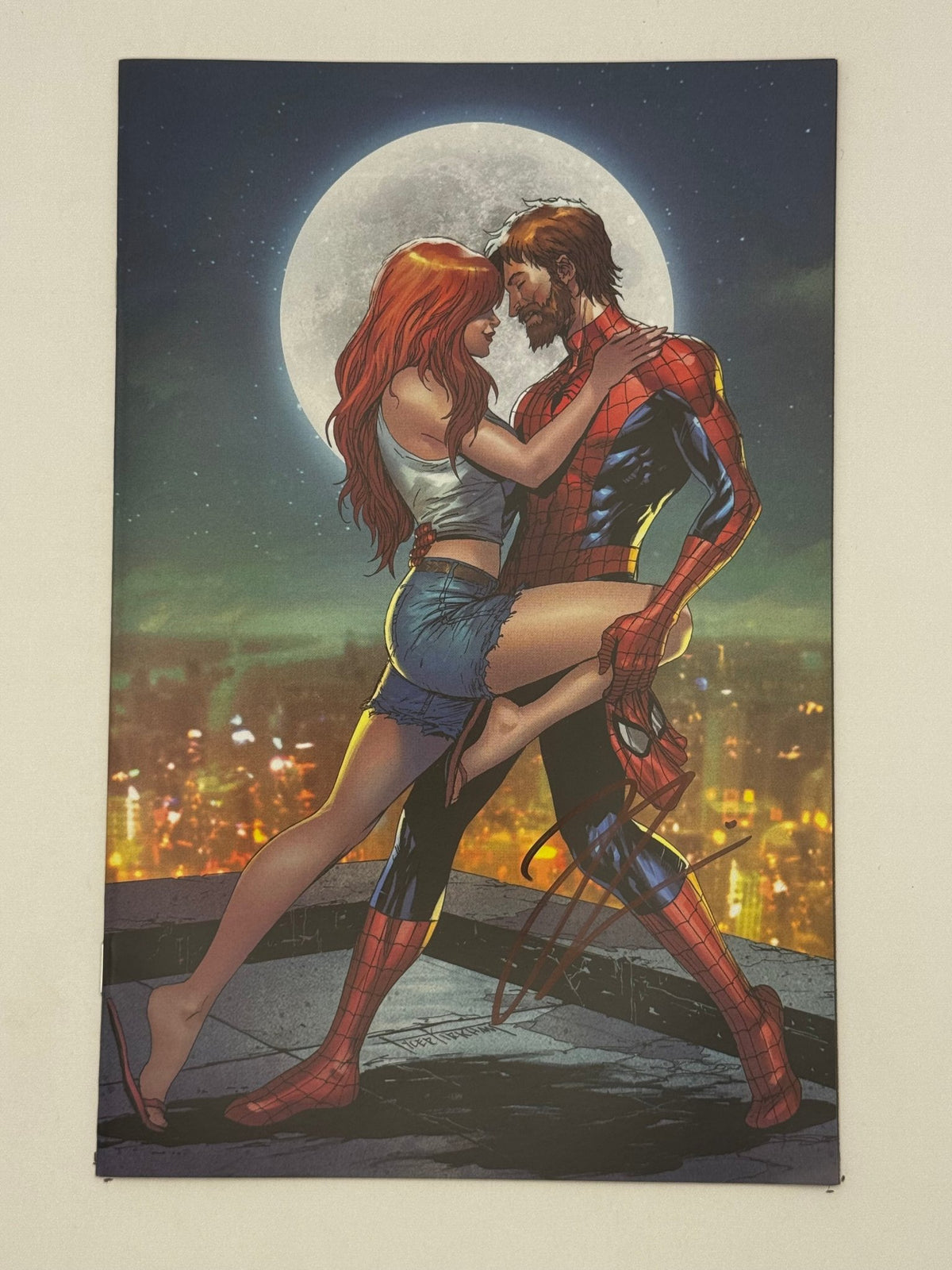 [Signed by Hickman] Ultimate Spider - Man 4 Virgin Unknown Comics Kirkham Exclusive Var [INST] - East Coast Comics