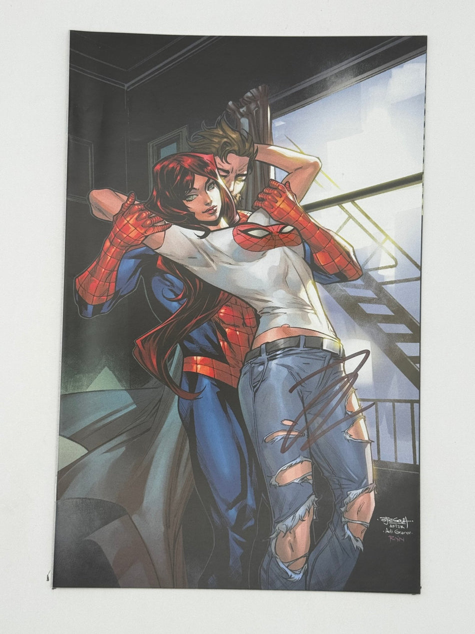 [Signed by Hickman] Ultimate Spider - Man 5 Virgin Unknown Comics Segovia Exclusive Var [INST] - East Coast Comics