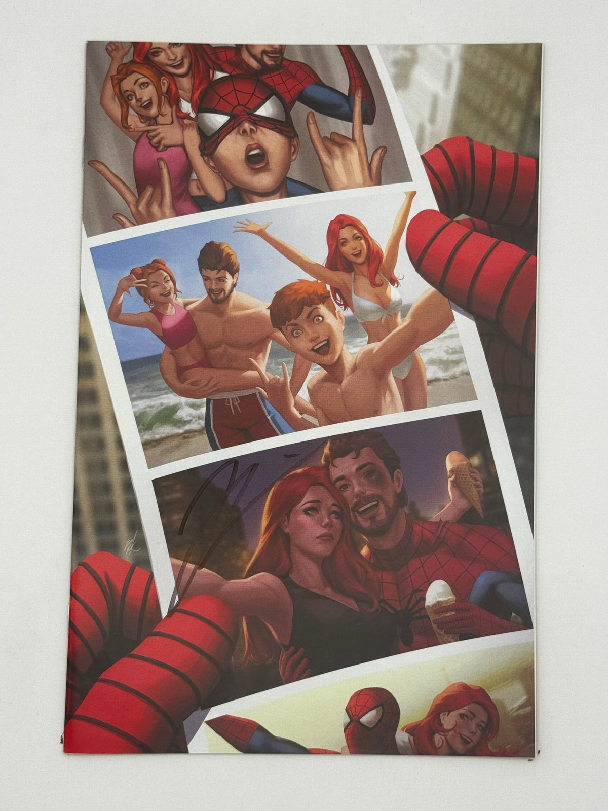 [Signed by Hickman] Ultimate Spider - Man 8 Virgin Unknown Comics Ejikure Exclusive Var [INST] - East Coast Comics