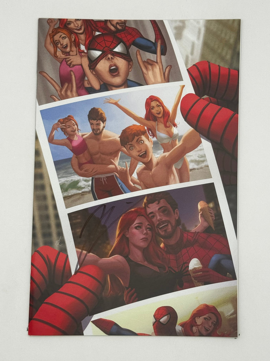 [Signed by Hickman] Ultimate Spider - Man 8 Virgin Unknown Comics Ejikure Exclusive Var [INST] - East Coast Comics
