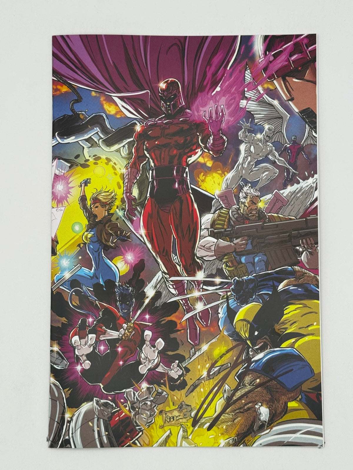 [Signed by Hickman] Wolverine: Revenge - Red Band 3 Virgin Unknown Comics Andrews Convention Exclusive Var Explicit Content [INST] - East Coast Comics