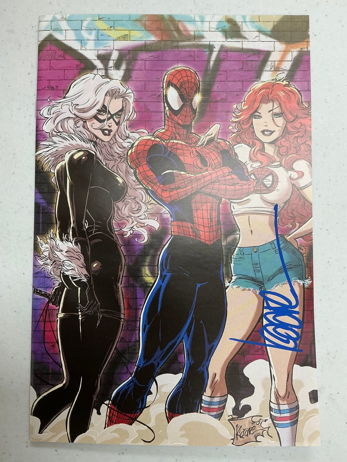 [Signed by Kaare Andrews] Amazing Spider - Man 63 Unknown Comics Kaare Andrews Exclusive Virgin Var [IN STOCK] - East Coast Comics
