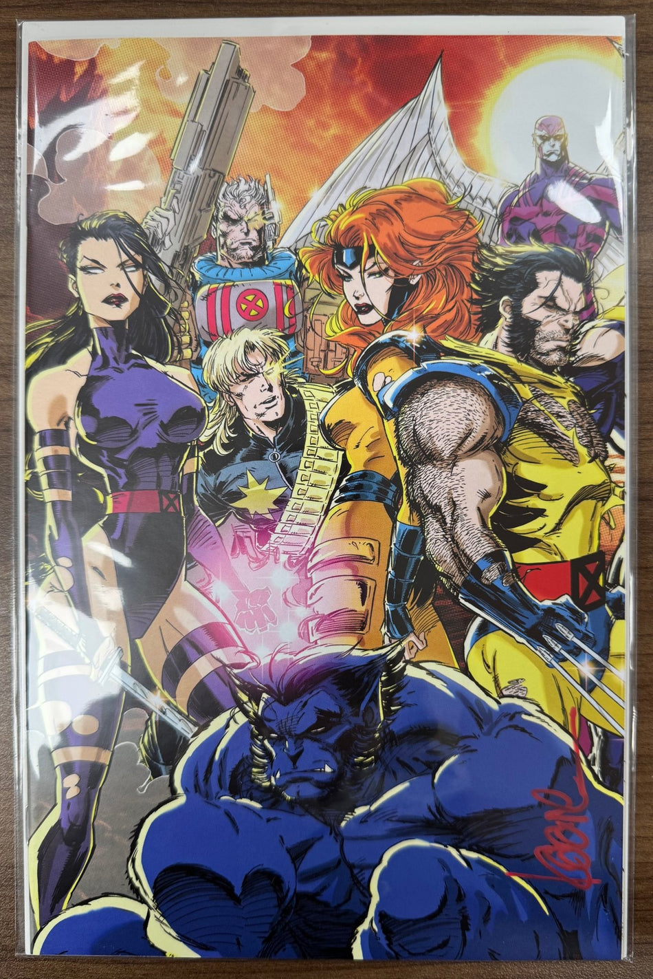 [Signed by Kaare Andrews] FALL OF THE HOUSE OF X 4 UNKNOWN COMICS KAARE ANDREWS EXCLUSIVE VIRGIN VAR [FHX] [IN STOCK] - East Coast Comics