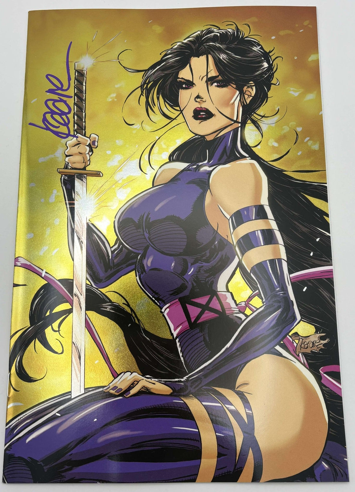 [Signed by Kaare Andrews] [FOIL] X - Men 10 Unknown Comics Kaare Andrews Exclusive Virgin Megacon 2025 Var [IN STOCK] - East Coast Comics