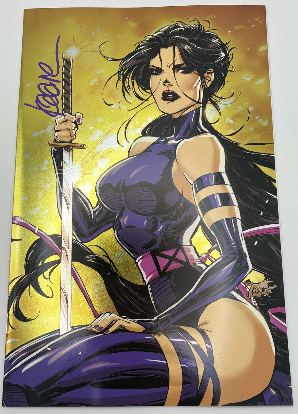 [Signed by Kaare Andrews] [FOIL] X - Men 10 Unknown Comics Kaare Andrews Exclusive Virgin Megacon 2025 Var [IN STOCK] - East Coast Comics