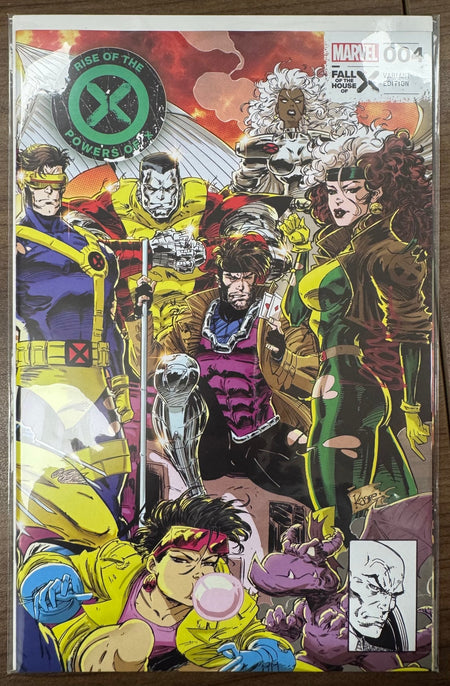 [Signed by Kaare Andrews] RISE OF THE POWERS OF X 4 UNKNOWN COMICS KAARE ANDREWS EXCLUSIVE VAR [FHX] [IN STOCK] - East Coast Comics