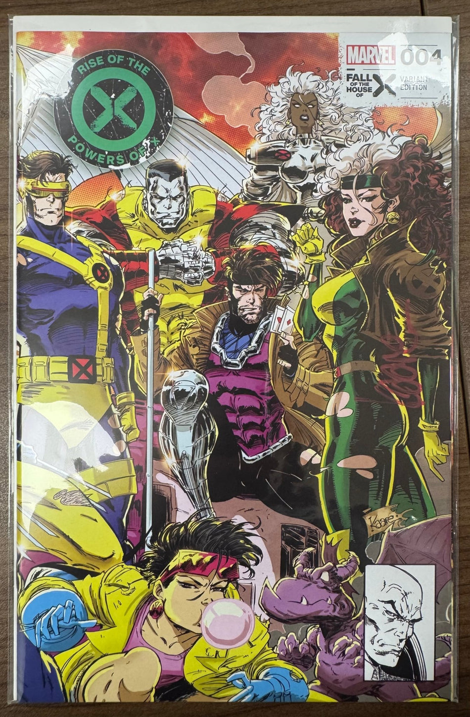 [Signed by Kaare Andrews] RISE OF THE POWERS OF X 4 UNKNOWN COMICS KAARE ANDREWS EXCLUSIVE VAR [FHX] [IN STOCK] - East Coast Comics