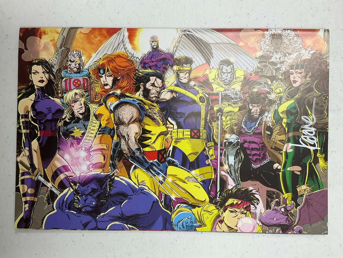 [Signed by Kaare Andrews] RISE OF THE POWERS OF X 4 UNKNOWN COMICS KAARE ANDREWS EXCLUSIVE VIRGIN C2E2 VAR [FHX] [IN STOCK] - East Coast Comics