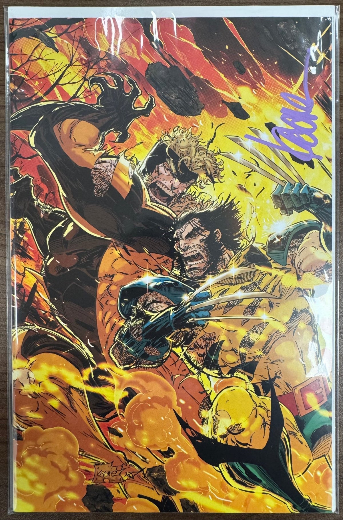 [Signed by Kaare Andrews] WOLVERINE 45 UNKNOWN COMICS KAARE ANDREWS EXCLUSIVE VIRGIN VAR [IN STOCK] - East Coast Comics