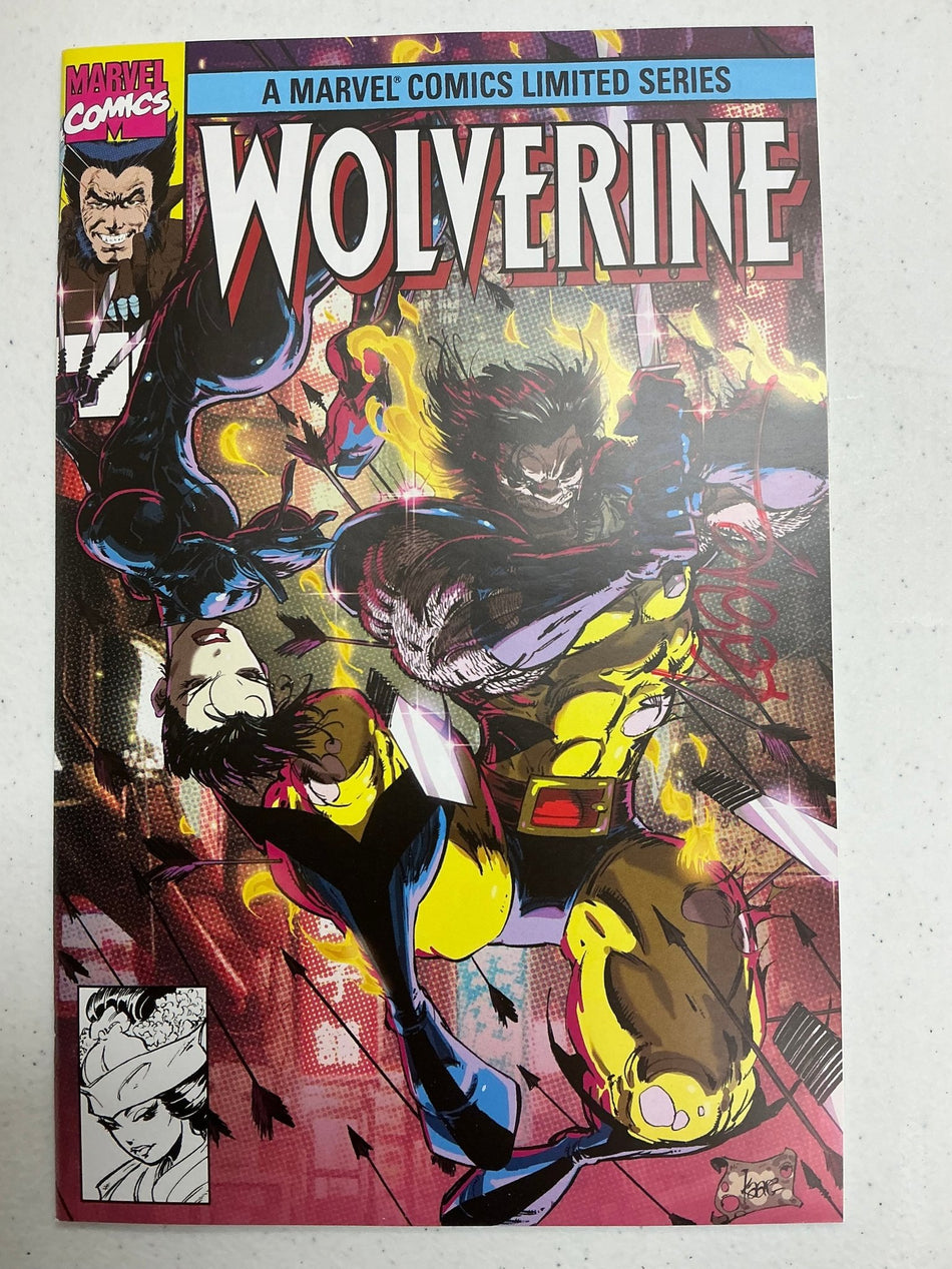 [Signed by Kaare Andrews] WOLVERINE BY CLAREMONT & MILLER 1 FACSIMILE EDITION [NEW PRINTING] UNKNOWN COMICS KAARE ANDREWS EXCLUSIVE VAR [IN STOCK] - East Coast Comics