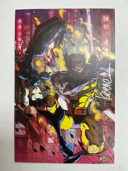 [Signed by Kaare Andrews] WOLVERINE BY CLAREMONT & MILLER 1 FACSIMILE EDITION [NEW PRINTING] UNKNOWN COMICS KAARE ANDREWS EXCLUSIVE VIRGIN VAR [IN STOCK] - East Coast Comics
