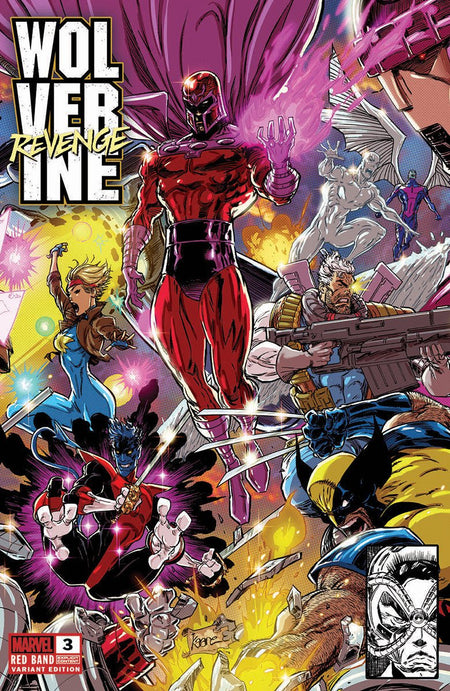 [Signed by Kaare Andrews] WOLVERINE REVENGE 3 RED BAND UNKNOWN COMICS KAARE ANDREWS CONNECTING COVER EXCLUSIVE VAR [POLYBAGGED] EXPLICIT CONTENT [IN STOCK] - East Coast Comics