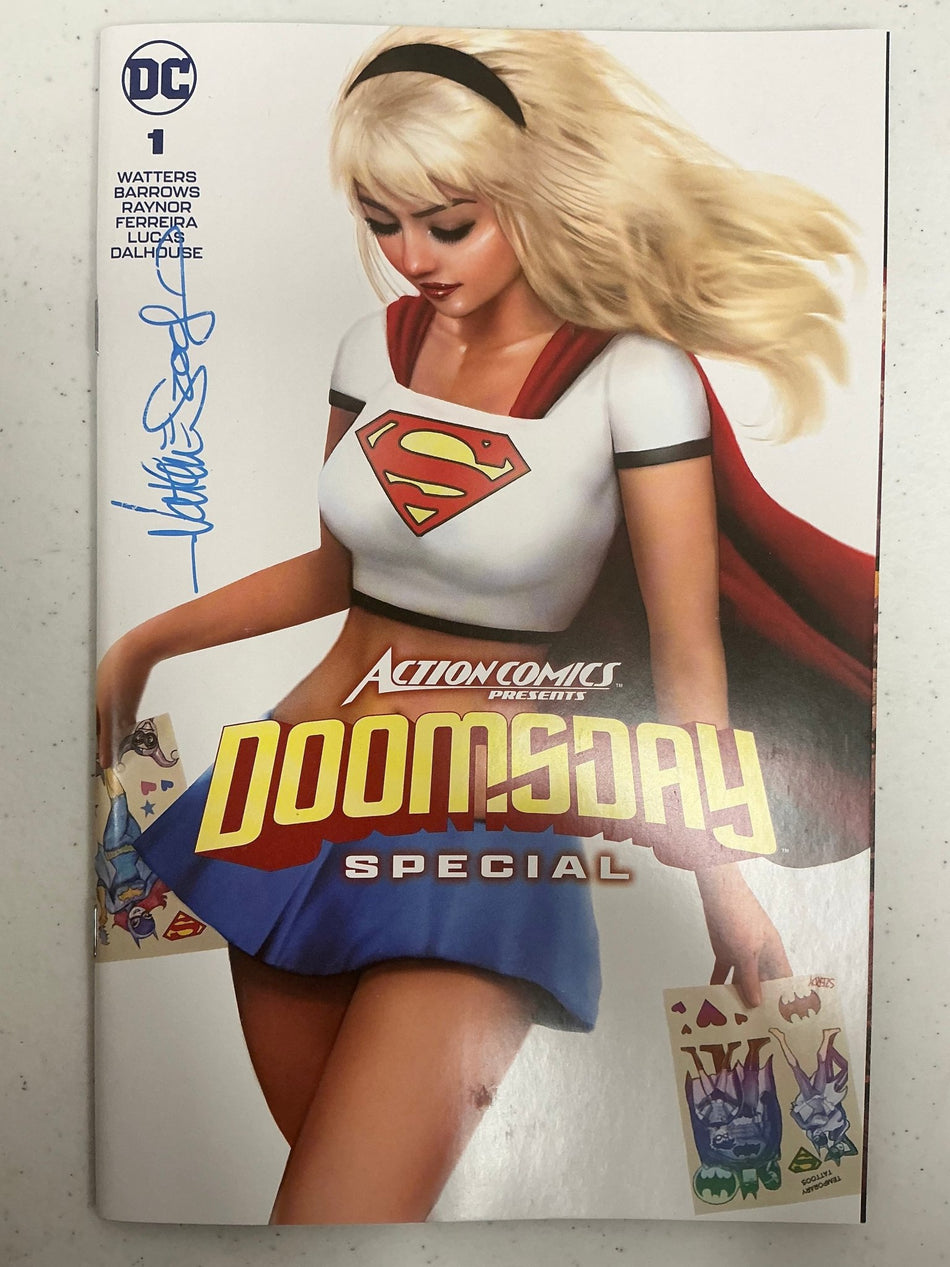 [Signed by Nathan Szerdy] ACTION COMICS PRESENTS DOOMSDAY SPECIAL 1 NATHAN SZERDY EXCLUSIVE - East Coast Comics