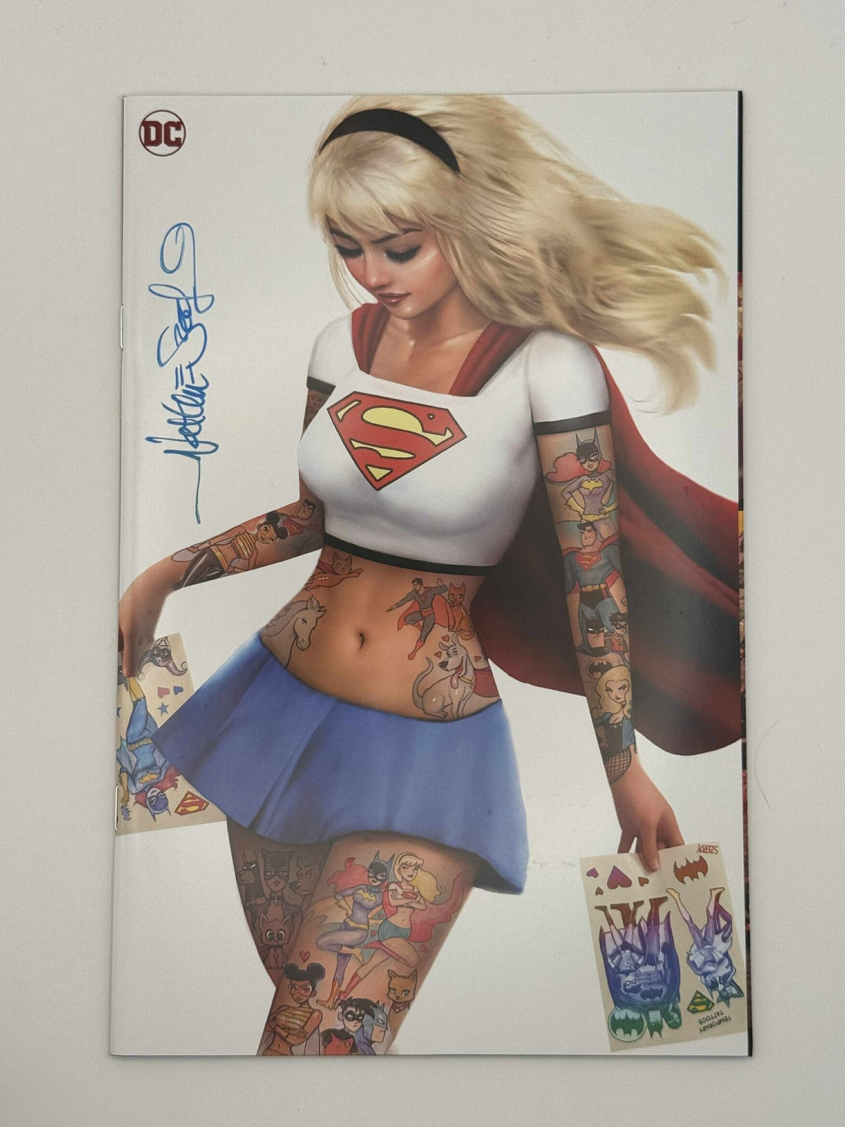 [Signed by Nathan Szerdy] ACTION COMICS PRESENTS DOOMSDAY SPECIAL 1 (ONE SHOT) NATHAN SZERDY (616) EXCLUSIVE TATTOO VIRGIN VAR [IN STOCK] - East Coast Comics
