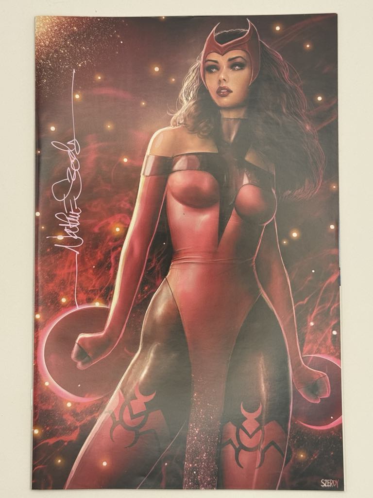 [Signed by Nathan Szerdy] AVENGERS 1 UNKNOWN COMICS NATHAN SZERDY EXCLUSIVE VIRGIN VAR [IN STOCK] - East Coast Comics