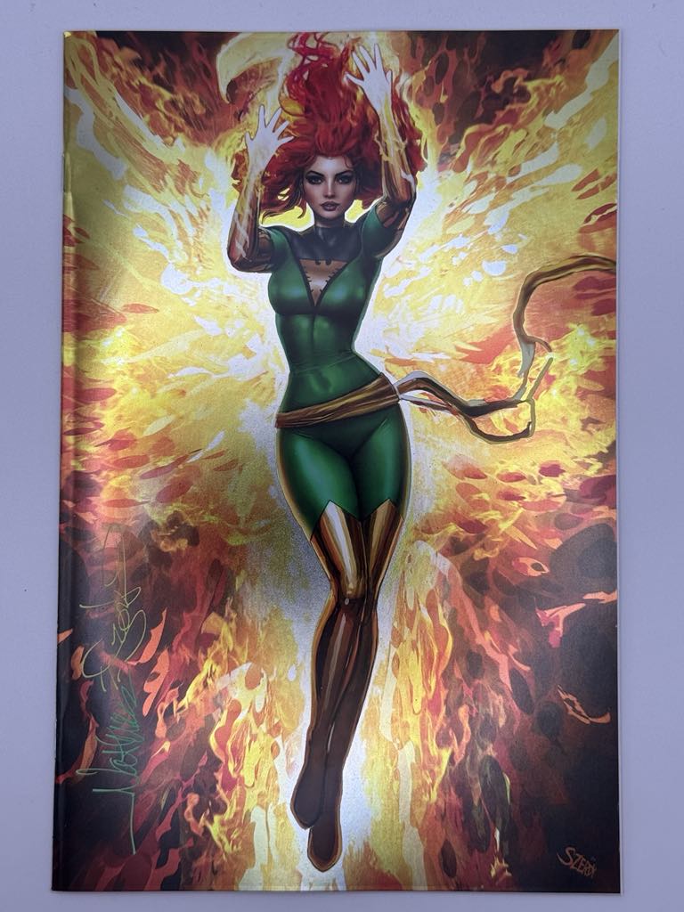 [Signed by Nathan Szerdy] [FOIL] PHOENIX 1 UNKNOWN COMICS NATHAN SZERDY VIRGIN EXCLUSIVE SDCC 2024 VAR [IN STOCK] - East Coast Comics