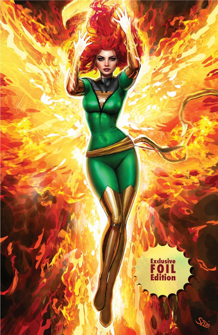 [Signed by Nathan Szerdy] [FOIL] PHOENIX 1 UNKNOWN COMICS NATHAN SZERDY VIRGIN EXCLUSIVE SDCC 2024 VAR [IN STOCK] - East Coast Comics