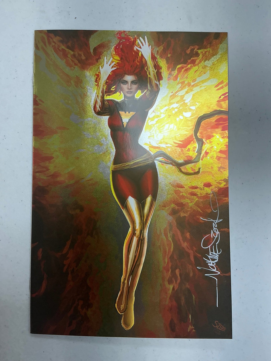 [Signed by Nathan Szerdy] [FOIL] PHOENIX 4 NATHAN SZERDY VIRGIN EXCLUSIVE NYCC 2024 VAR [IN STOCK] - East Coast Comics