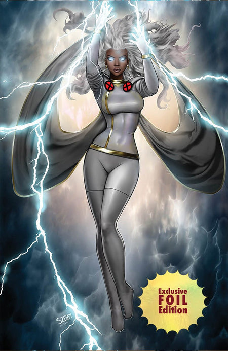 [Signed by Nathan Szerdy] [FOIL] STORM 1 UNKNOWN COMICS NATHAN SZERDY EXCLUSIVE VIRGIN CONVENTION VAR IN STOCK - East Coast Comics
