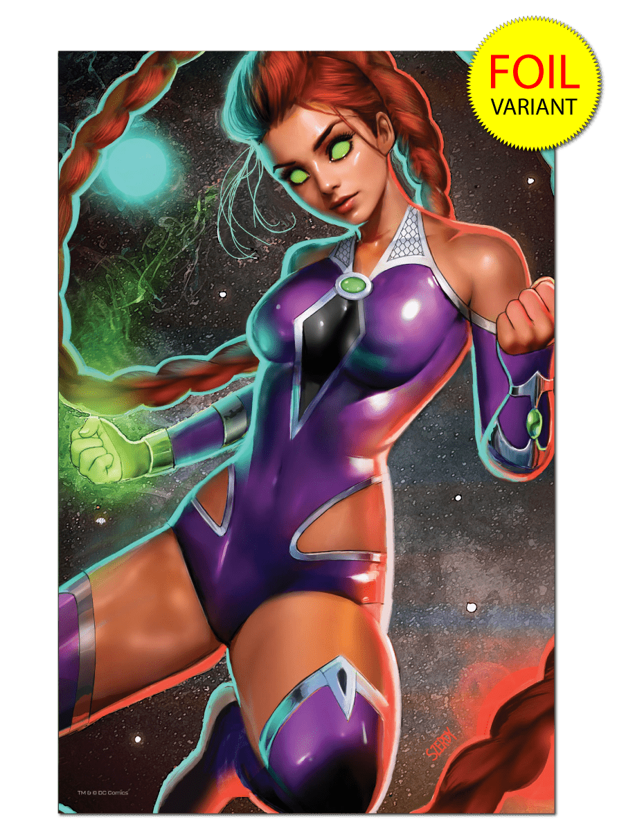 [Signed by Nathan Szerdy] [FOIL] TITANS 1 NATHAN SZERDY (616) EXCLUSIVE VIRGIN VAR [IN STOCK] - East Coast Comics