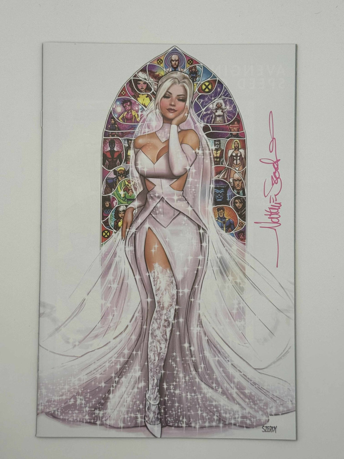 [Signed by Nathan Szerdy] INVINCIBLE IRON MAN 10 [FALL] UNKNOWN COMICS NATHAN SZERDY EXCLUSIVE VIRGIN VAR [IN STOCK] - East Coast Comics