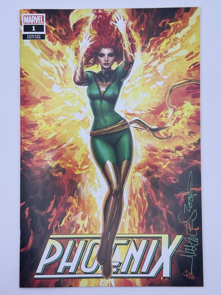 [Signed by Nathan Szerdy] PHOENIX 1 UNKNOWN COMICS NATHAN SZERDY VAR [IN STOCK] - East Coast Comics