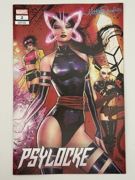 [Signed by Nathan Szerdy] Psylocke 2 Unknown Comics Nathan Szerdy Exclusive Var [IN STOCK] - East Coast Comics