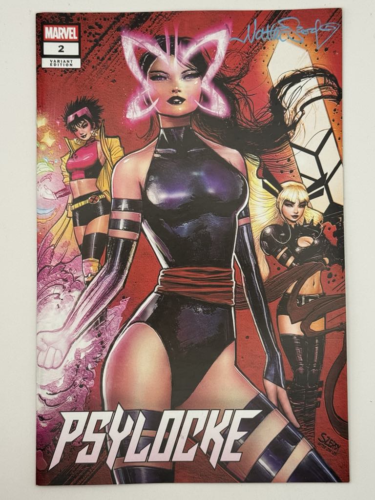 [Signed by Nathan Szerdy] Psylocke 2 Unknown Comics Nathan Szerdy Exclusive Var [IN STOCK] - East Coast Comics