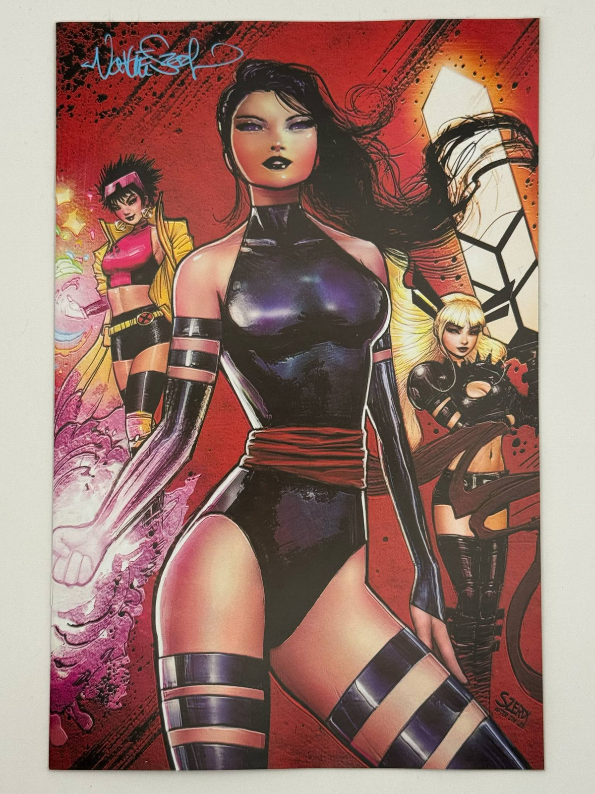 [Signed by Nathan Szerdy] Psylocke 2 Unknown Comics Nathan Szerdy Exclusive Virgin Var [IN STOCK] - East Coast Comics